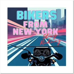 Bikers from NY Posters and Art